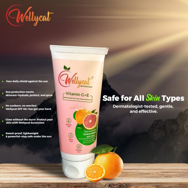 Sunscreen SPF 50++  Vitamin C+E Ultimate Skin Protection Buy 1, Get 1 Free - Image 3